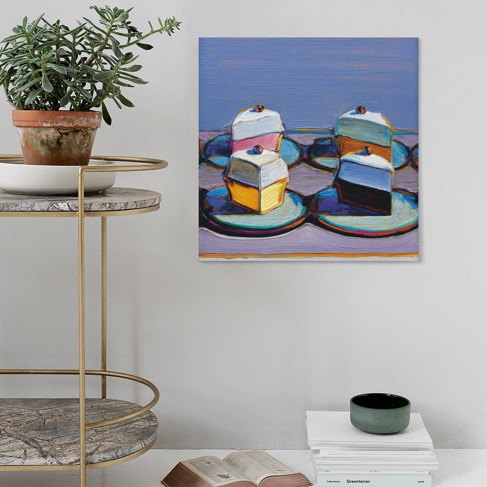 Amazon.co.jp: Wayne Thiebaudウェイン・ティーボー絵画 アート